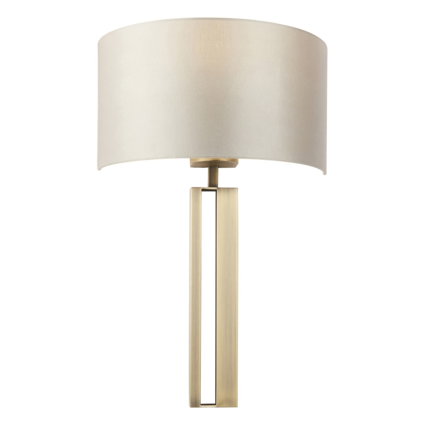 Endon 95452 - Wandlamp 1xE27/10W/230V beige/goud