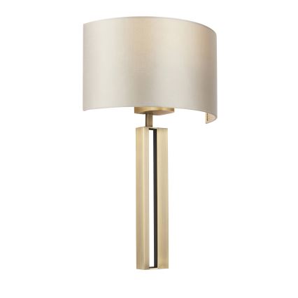 Endon 95452 - Wandlamp 1xE27/10W/230V beige/goud