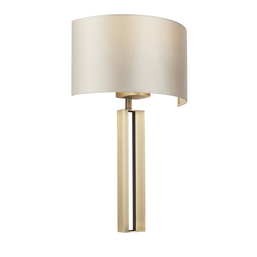 Endon 95452 - Wandlamp 1xE27/10W/230V beige/goud