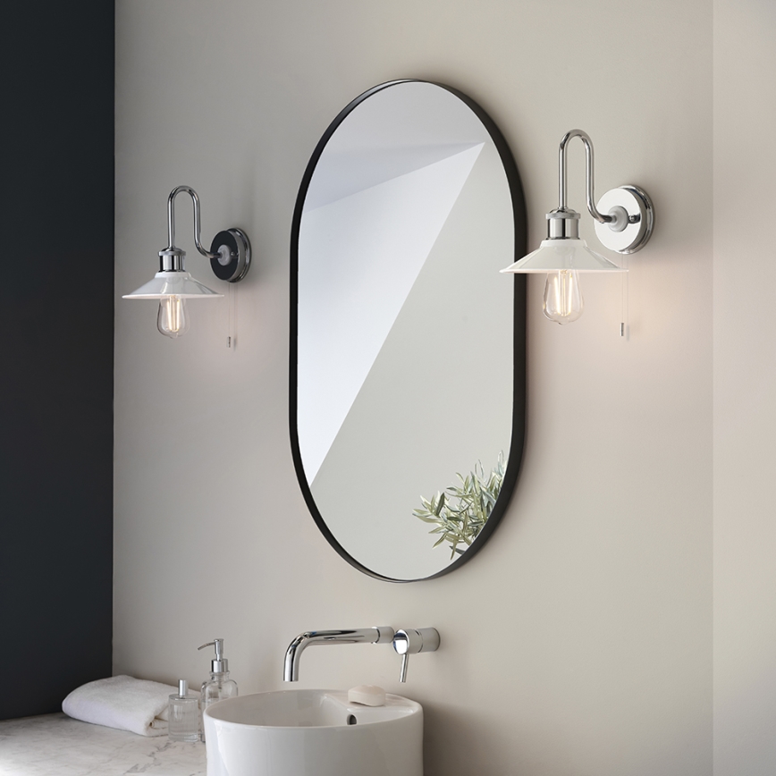 Endon 95508 - Badkamerwandlamp MARIS 1xE27/6W/230V IP44 glanzend chroom