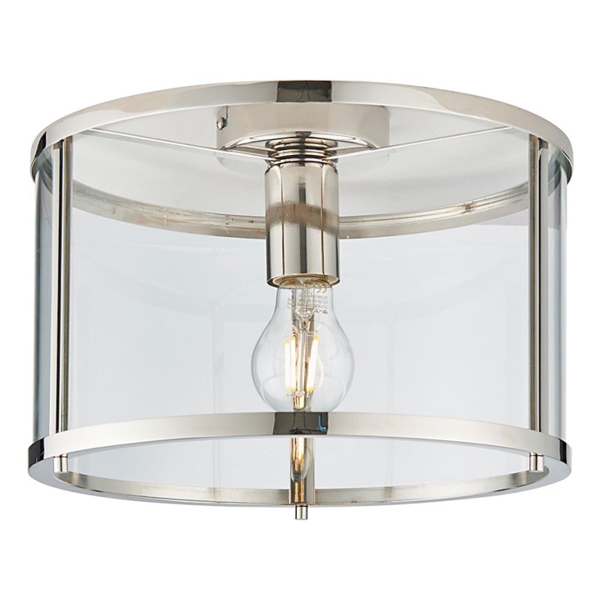 Endon 96150 - Plafondlamp HOPTON 1xE27/10W/230V glanzend chroom