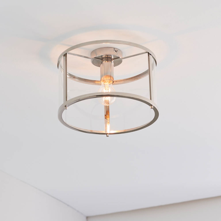 Endon 96150 - Plafondlamp HOPTON 1xE27/10W/230V glanzend chroom