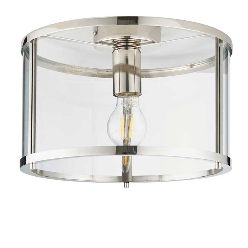 Endon 96150 - Plafondlamp HOPTON 1xE27/10W/230V glanzend chroom