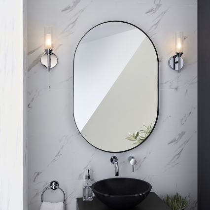 Endon 97171 - Badkamer wandlamp NATORI 1xG9/3W/230V IP44 glanzend chroom