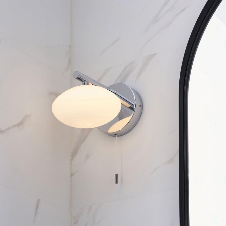 Endon 97181 - Badkamerwandlamp MOBIAS 1xG9/3W/230V IP44 glanzend chroom