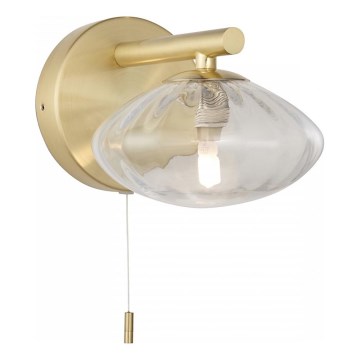 Endon 97182 - Badkamer wandlamp MOBIAS 1xG9/3W/230V IP44 messing