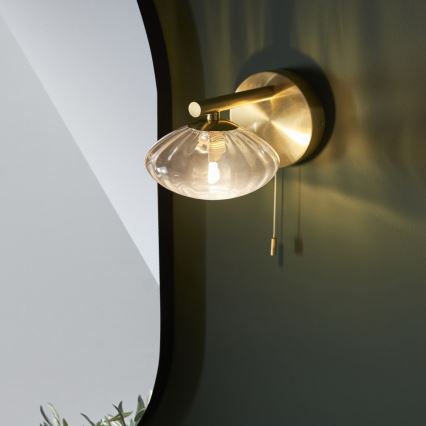 Endon 97182 - Badkamer wandlamp MOBIAS 1xG9/3W/230V IP44 messing
