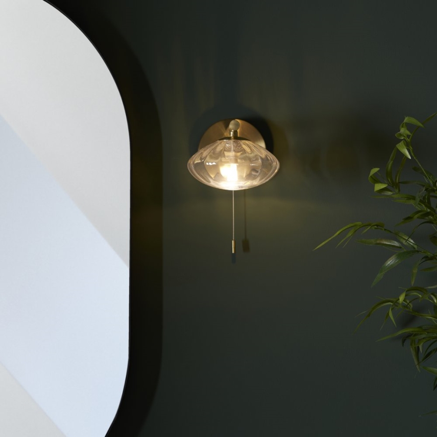 Endon 97182 - Badkamer wandlamp MOBIAS 1xG9/3W/230V IP44 messing