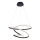 Endon 97632 - LED-kroonluchter aan kabel DUNE LED/47,5W/230V 3000K zwart