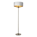Endon 98935 - Staande Lamp HIGHCLERE 3xE14/40W/230V wit/messing diameter 47 cm