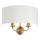 Endon 98937 - Wandlamp HIGHCLERE 2xE14/40W/230V wit/messing