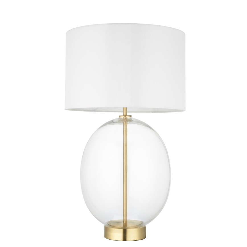 Endon 99292 - Dimbare tafellamp KELDA 1xE27/10W/230V crème/goud