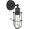 Endon 99948 - Badkamerwandlamp CREW 1xE27/6W/230V IP44 zwart