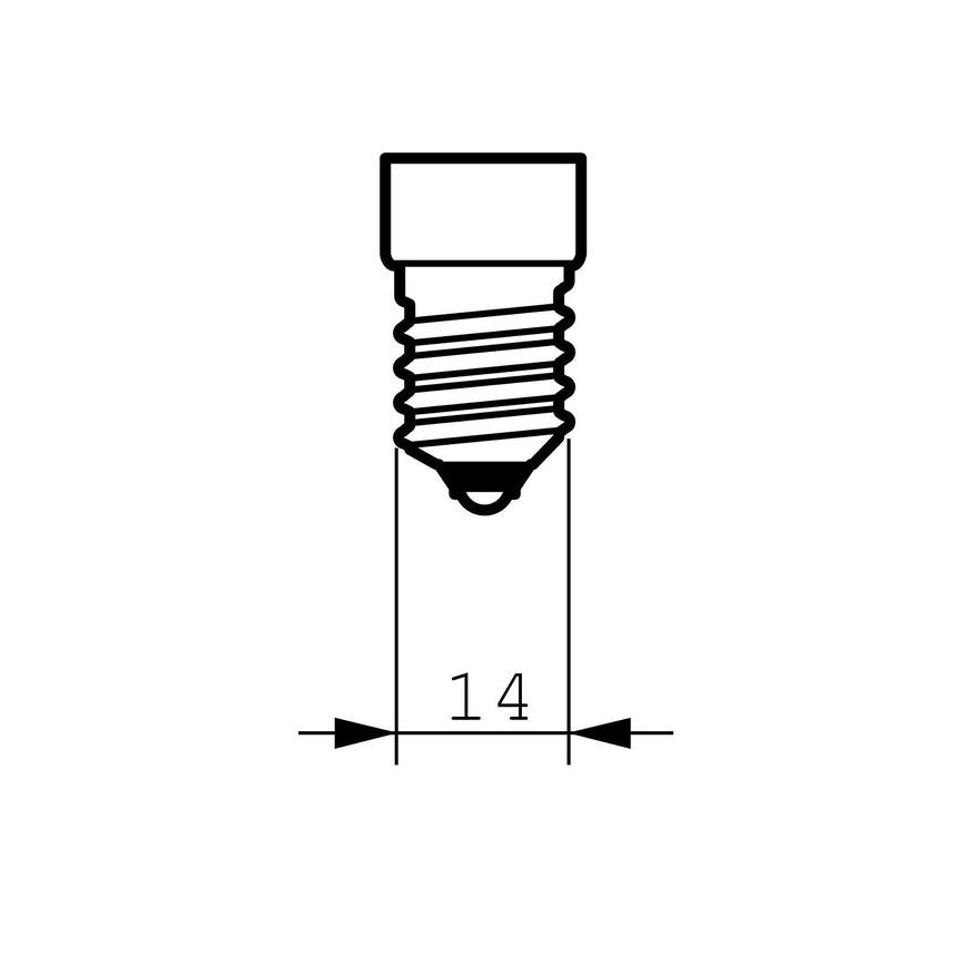 Energie Besparende Lamp Philips TORNADO E14/12W/230V 6500K