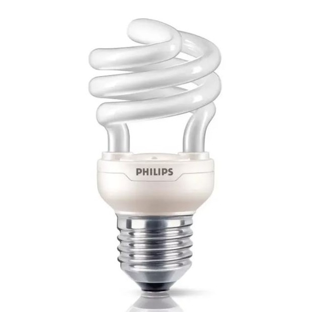 Energiebesparende lamp Philips TORNADO E27/12W/230V 2700K