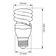 Energiebesparende lamp TORNADO E27/15W Philips