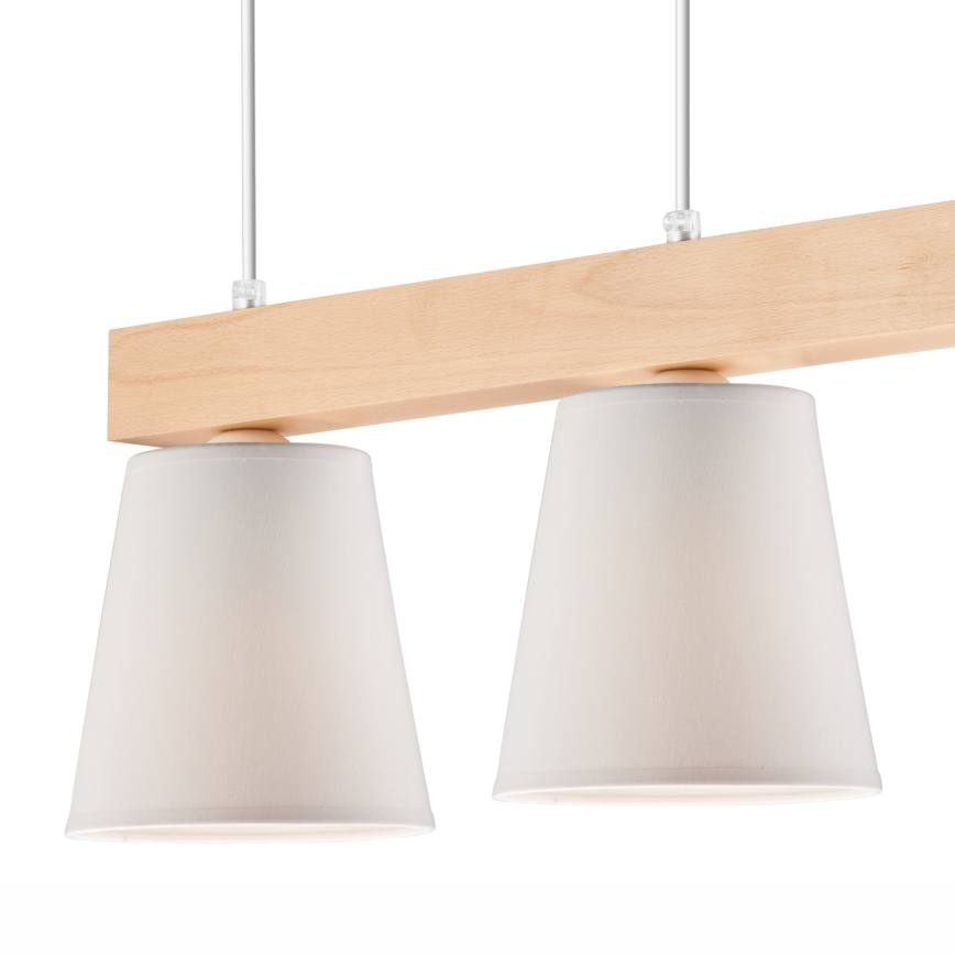 Hanglamp aan kabel ENRICO 3xE27/60W/230V