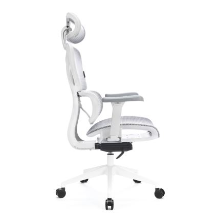 Ergonomische bureaustoel LEVANO grijs/wit/zwart