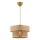 ERO plafondlamp 1xE27/60W/230V bruin/goud