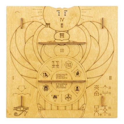 EscapeWelt - 3D houten mechanische puzzel Piramide