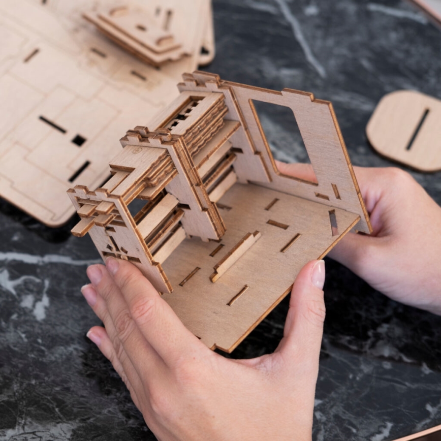 EscapeWelt - 3D houten mechanische puzzel Space box