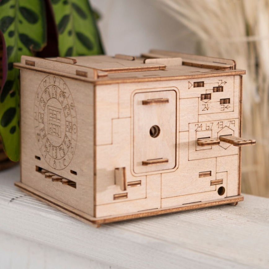 EscapeWelt - 3D houten mechanische puzzel Space box