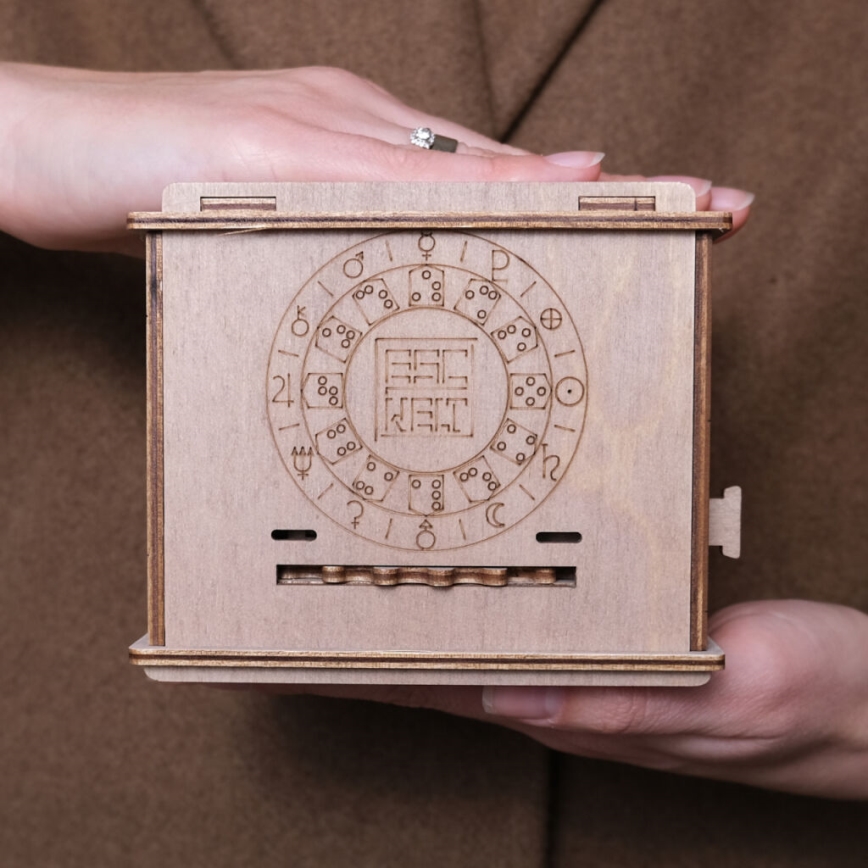 EscapeWelt - 3D houten mechanische puzzel Space box