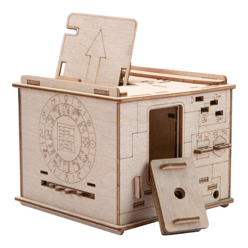 EscapeWelt - 3D houten mechanische puzzel Space box