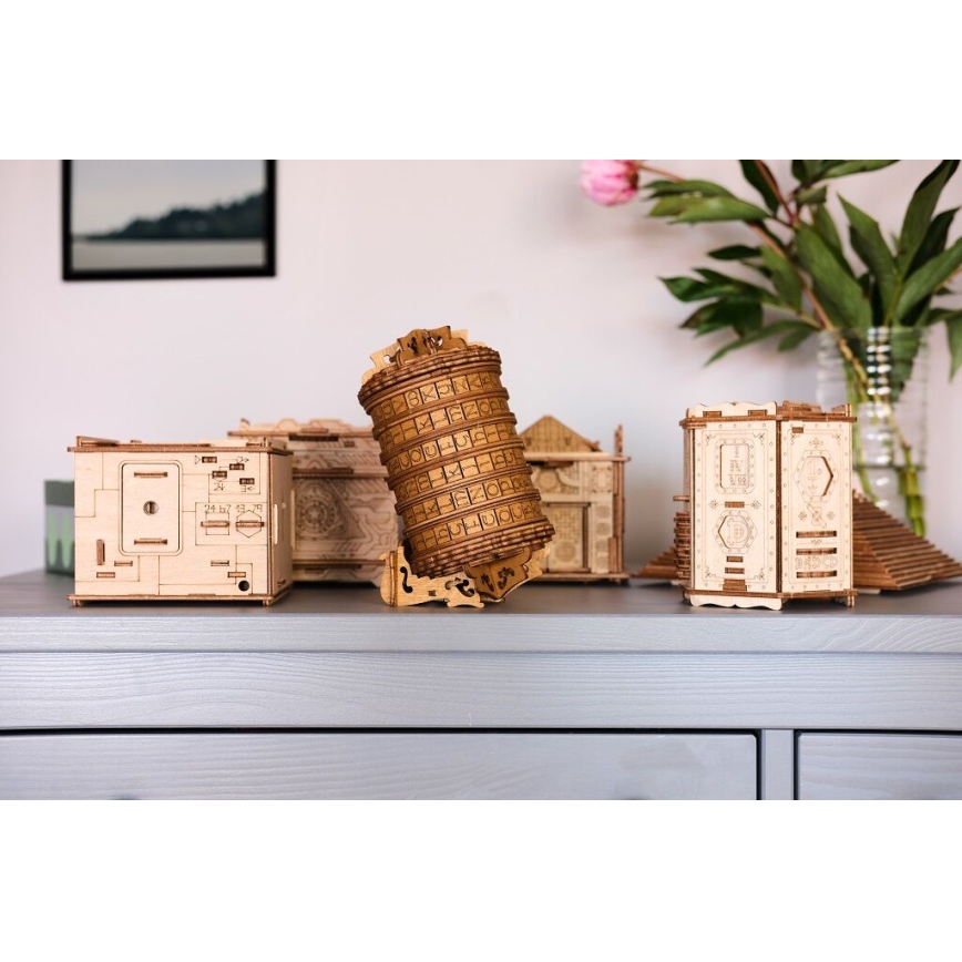 EscapeWelt - Houten puzzel Cryptex