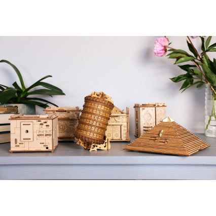 EscapeWelt - Houten puzzel Cryptex