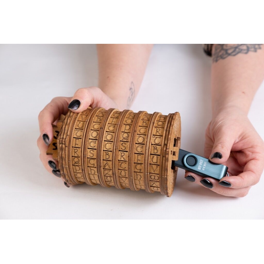 EscapeWelt - Houten puzzel Cryptex
