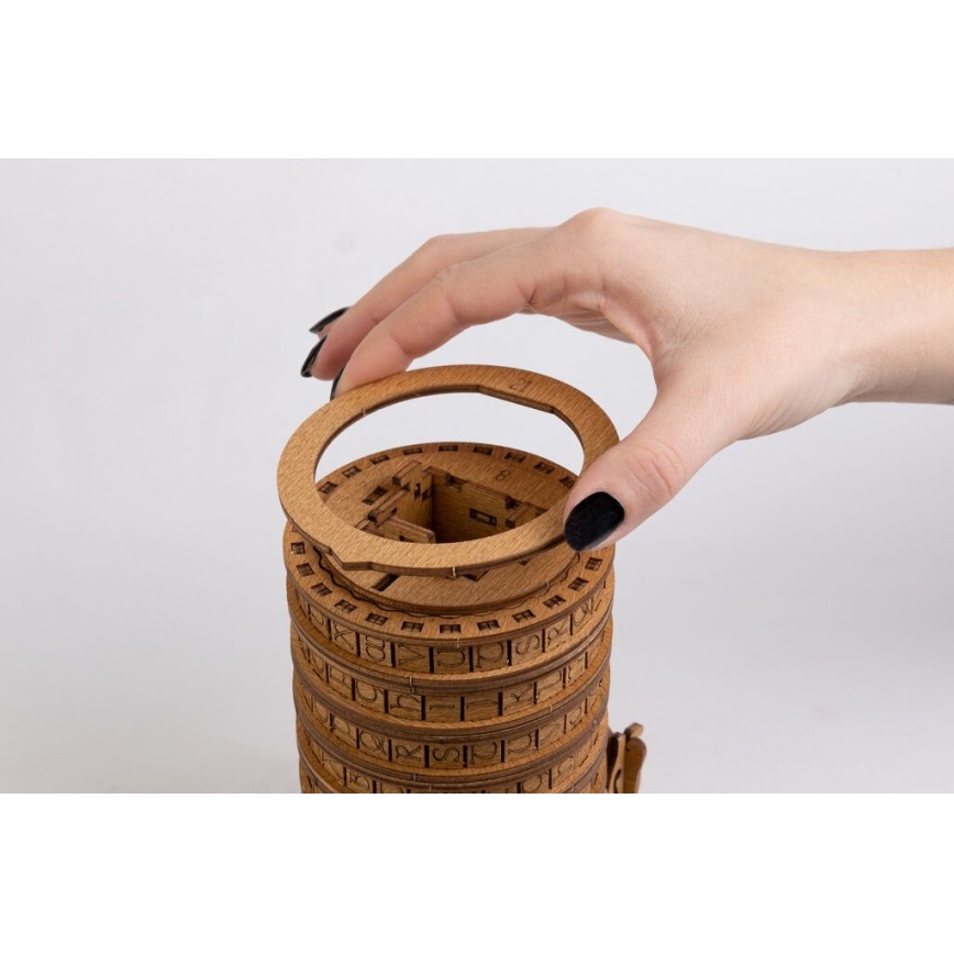 EscapeWelt - Houten puzzel Cryptex