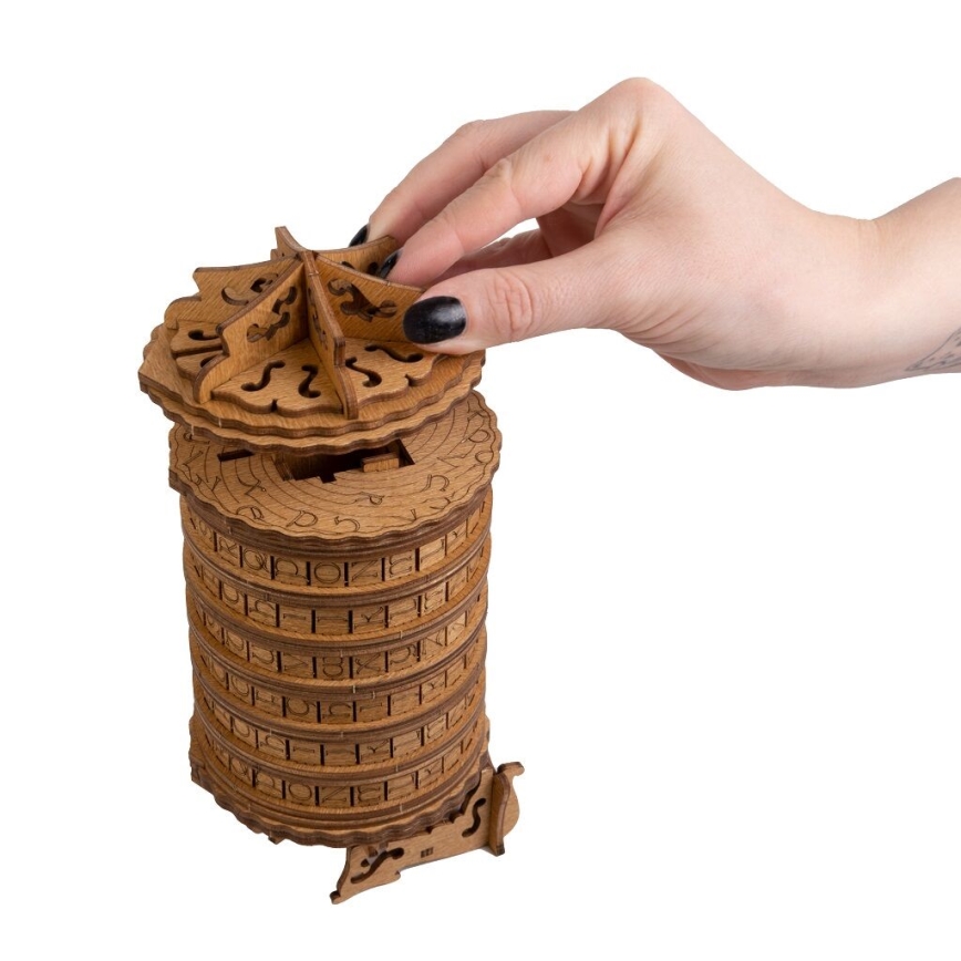 EscapeWelt - Houten puzzel Cryptex