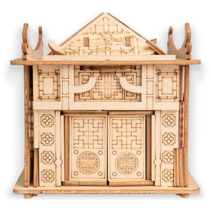 EscapeWelt - Houten puzzel Draken huis