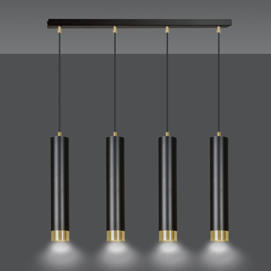 Euluna - Hanglamp aan een koord KUMO 4xGU10/30W/230V