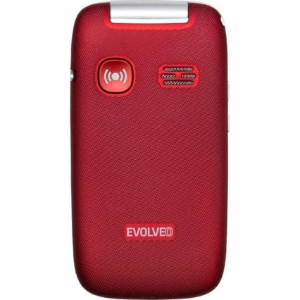 Evolveo - EasyPhone FS klaptelefoon voor senioren 2.8 rood