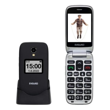 Evolveo - EasyPhone FS klaptelefoon voor senioren 2.8