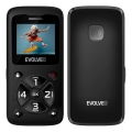Evolveo - EasyPhone ID mobiele telefoon voor senioren zwart