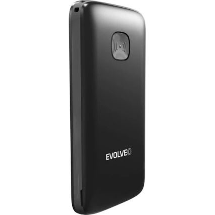 Evolveo - EasyPhone ID, mobiele telefoon voor senioren, zwart