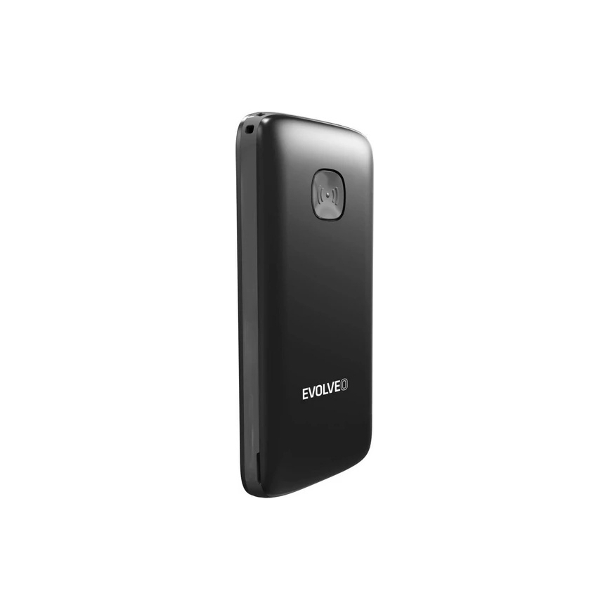 Evolveo - EasyPhone ID, mobiele telefoon voor senioren, zwart
