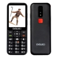 Evolveo - EasyPhone LT 4G mobiele telefoon voor senioren zwart