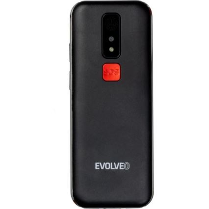 Evolveo - EasyPhone LT, 4G mobiele telefoon voor senioren, zwart
