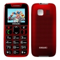 Evolveo - EasyPhone mobiele telefoon voor senioren, rood