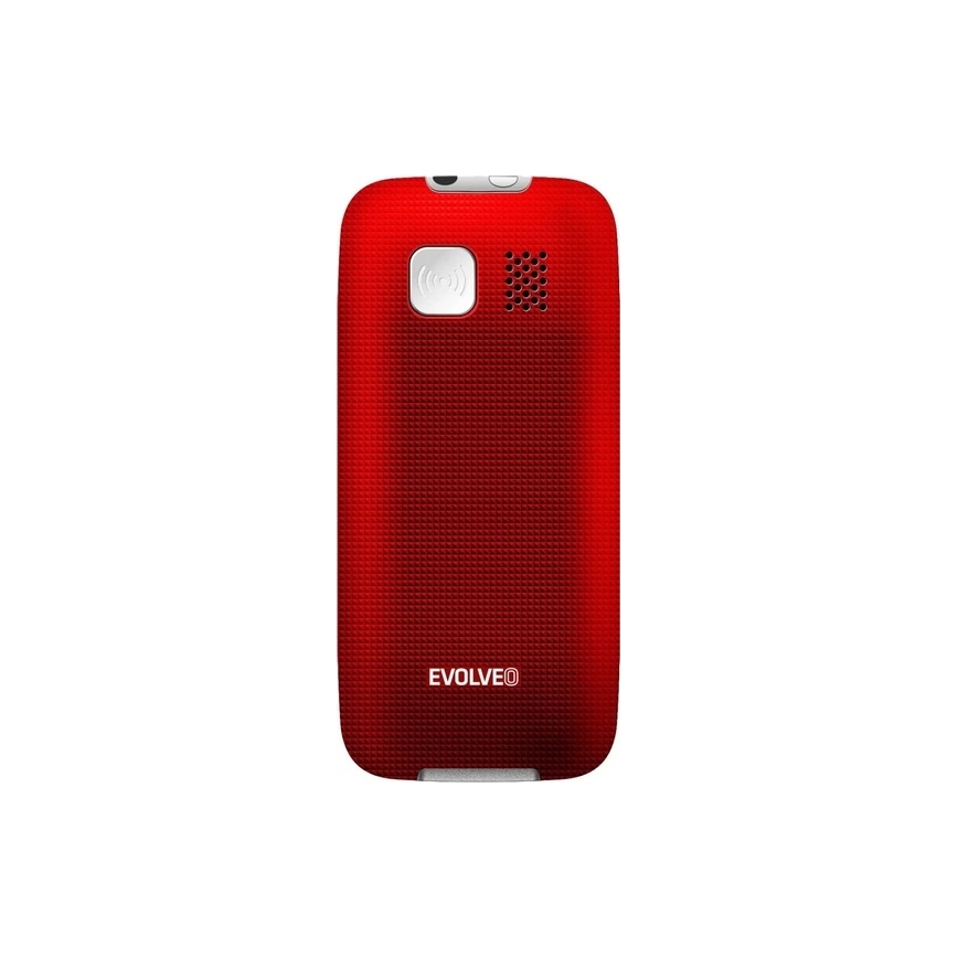 Evolveo - EasyPhone mobiele telefoon voor senioren, rood