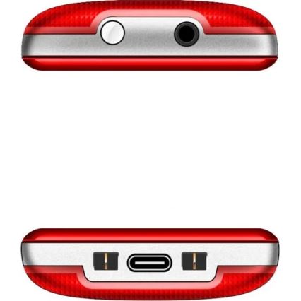 Evolveo - EasyPhone mobiele telefoon voor senioren, rood