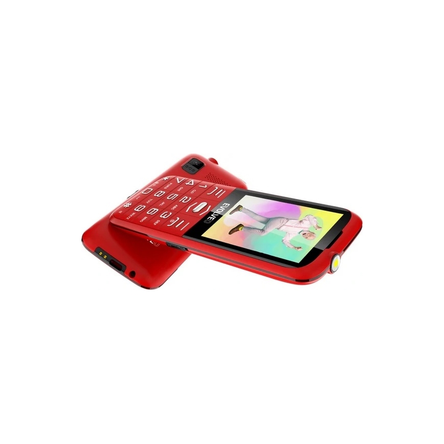 Evolveo - EasyPhone XO, mobiele telefoon voor senioren rood