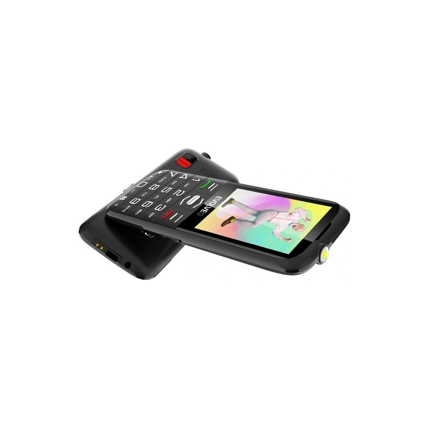 Evolveo - EasyPhone XO seniorentelefoon, zwart