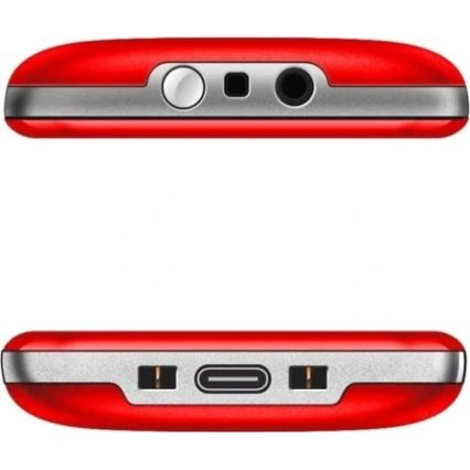 Evolveo - EasyPhone XR, 4G mobiele telefoon voor senioren, rood