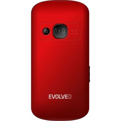 Evolveo - EasyPhone XS, mobiele telefoon voor senioren rood