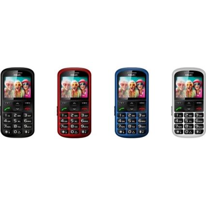 Evolveo - EasyPhone XS, seniorentelefoon, zwart